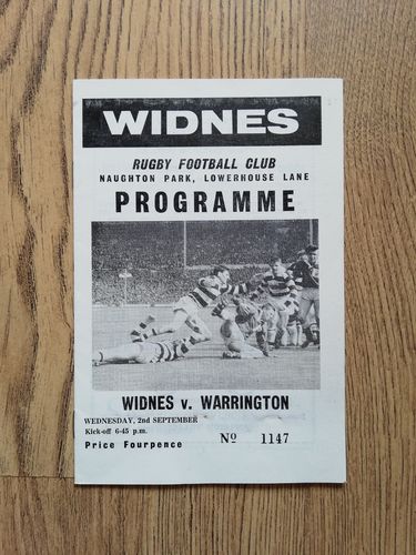 Widnes v Warrington Sept 1964