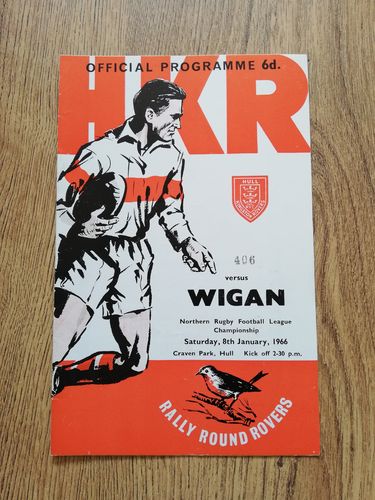 Hull KR v Wigan Jan 1966