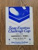 Huddersfield v Widnes March 1979 Challenge Cup Rugby League Programme