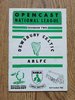 Dewsbury Celtic v Beverley Sept 1990 Rugby League Programme
