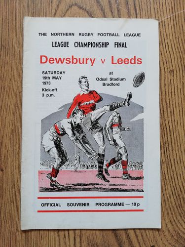 Dewsbury v Leeds May 1973 Championship Final