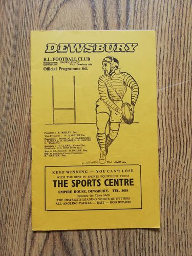 Dewsbury v Huddersfield Dec 1967
