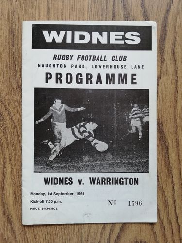 Widnes v Warrington Sept 1969