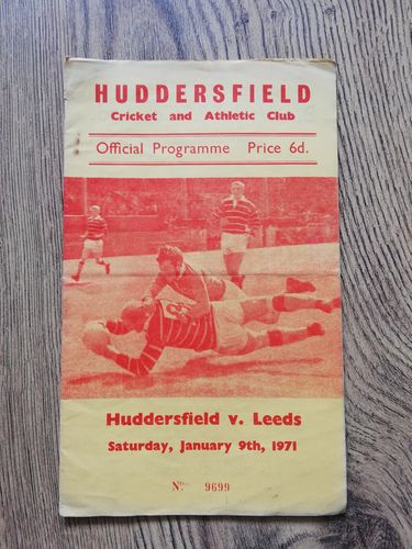 Huddersfield v Leeds Jan 1971