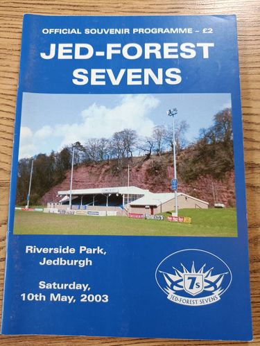 Jed-Forest Sevens 2003 Rugby Programme