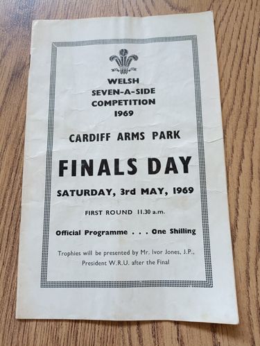 Welsh Sevens 1969 Finals Day
