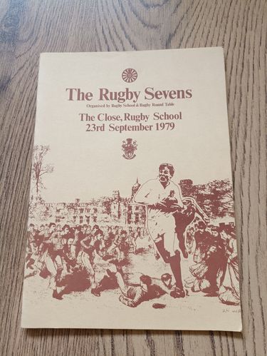 The Rugby School Sevens Sept 1979