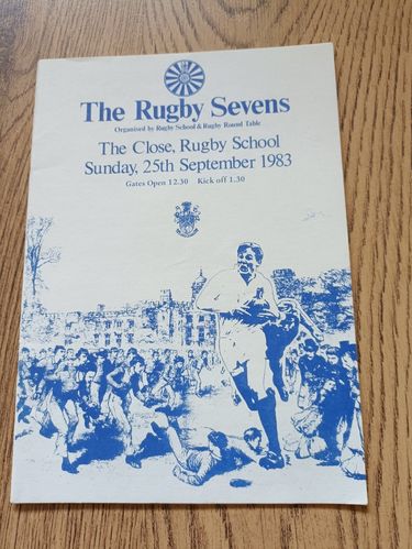 The Rugby School Sevens Sept 1983