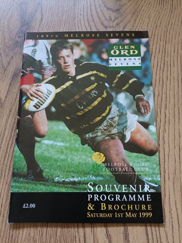 Melrose Sevens May 1999 Rugby Programme