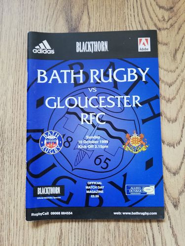 Bath v Gloucester Oct 1999