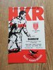 Hull KR v Barrow April 1967 Championship Play-Off Rugby League Programme