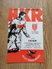Hull KR v Leigh April 1968 Championship Play-Off Rugby League Programme