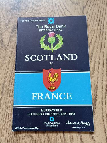 Scotland v France 1988