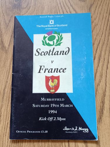 Scotland v France 1994