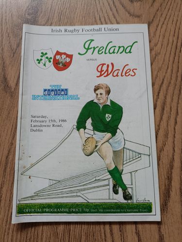Ireland v Wales 1986