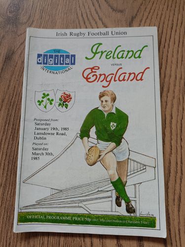 Ireland v England 1985