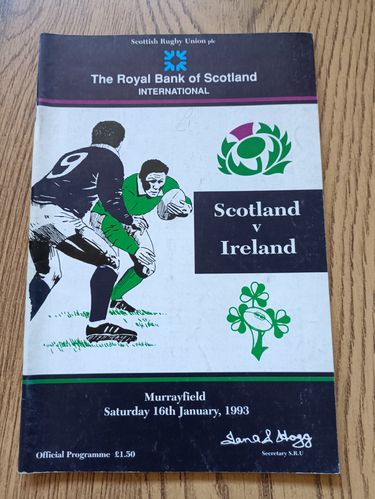 Scotland v Ireland 1993