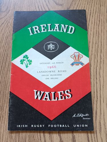 Ireland v Wales 1966