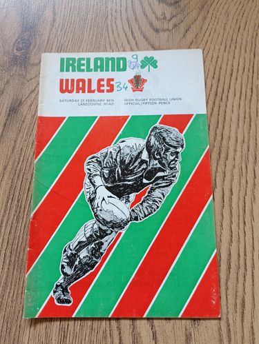 Ireland v Wales 1976