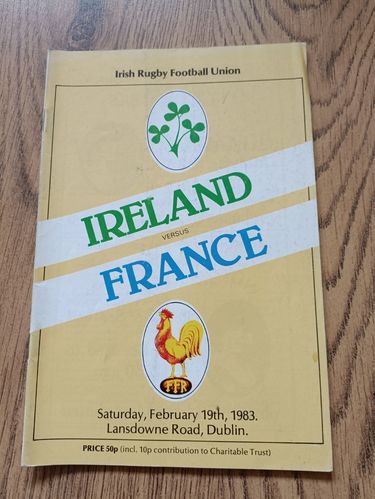 Ireland v France 1983