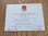 Middlesex Sevens 1994 Rugby Lunch Invitation Card
