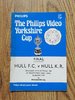 Hull v Hull KR Oct 1984 Yorkshire Cup Final Rugby League Programme
