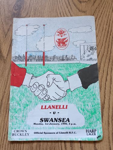 Llanelli v Swansea Jan 1990