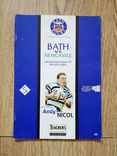 Bath v Newcastle Aug 1997