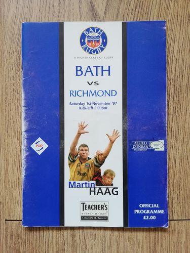 Bath v Richmond Nov 1997