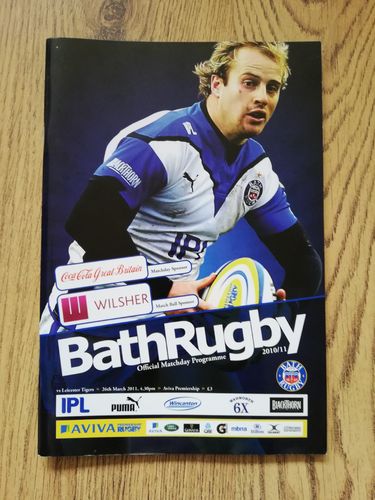 Bath v Leicester Tigers March 2011