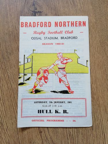 Bradford Northern v Hull KR Jan 1961