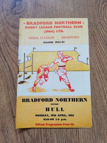 Bradford Northern v Hull April 1965
