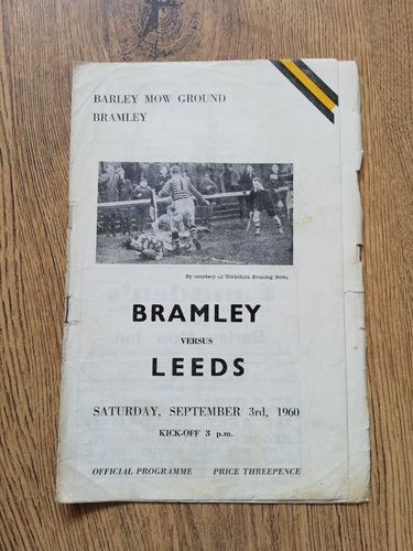 Bramley v Leeds Sept 1960