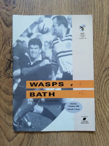 Wasps v Bath Oct 1995