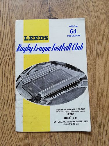 Leeds v Hull KR Dec 1966