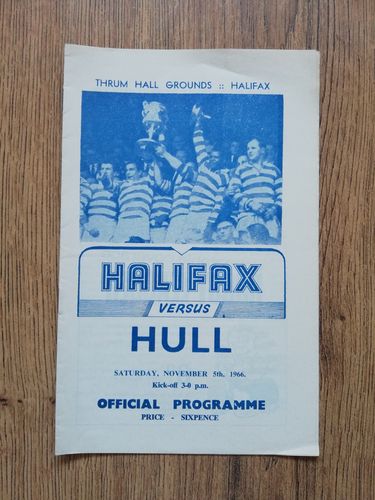 Halifax v Hull Nov 1966