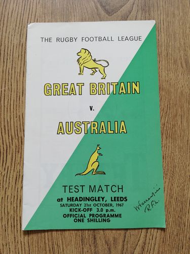 Great Britain v Australia 1st Test 1967