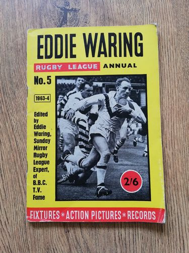 Eddie Waring 1963-64 Rugby League Annual