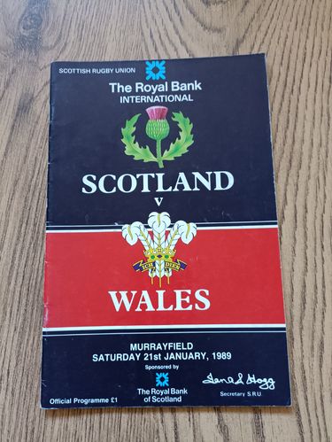 Scotland v Wales 1989