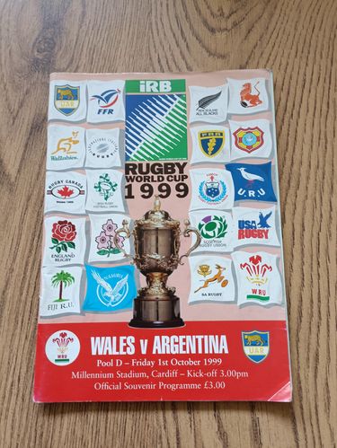 Wales v Argentina 1999 Rugby World Cup
