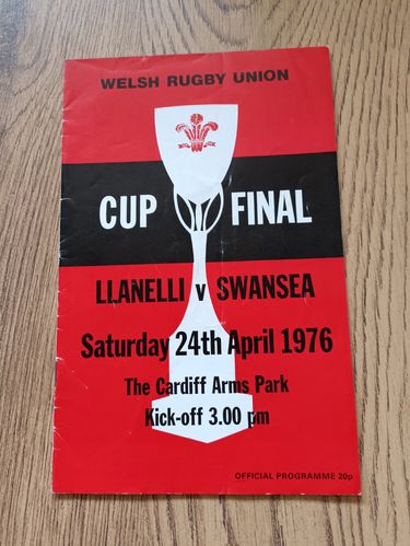 Llanelli v Swansea 1976 Welsh Cup Final