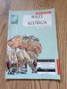 Wales v Australia 1991 Rugby World Cup Programme
