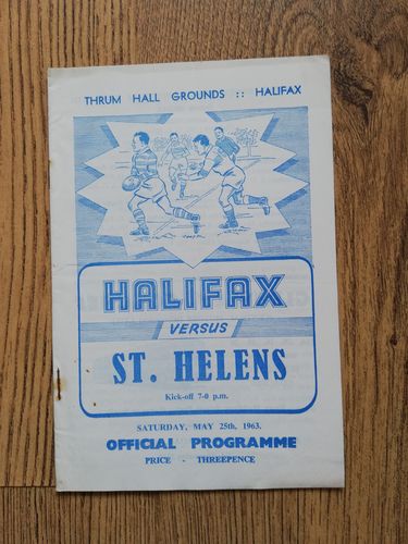 Halifax v St Helens May 1963