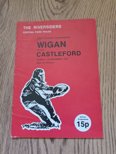 Wigan v Castleford Nov 1979