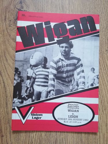 Wigan v Leigh Aug 1983