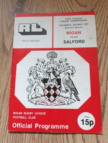 Wigan v Salford May 1979
