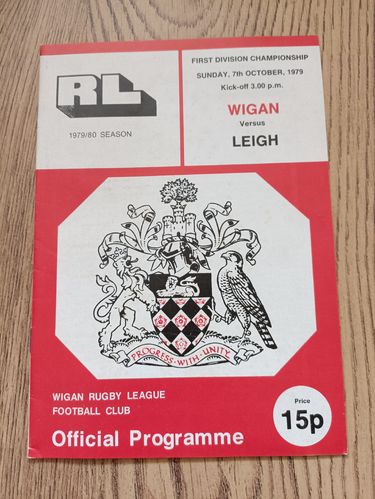 Wigan v Leigh Oct 1979