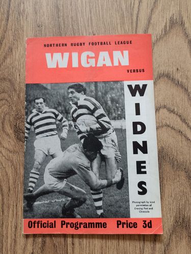 Wigan v Widnes Nov 1964