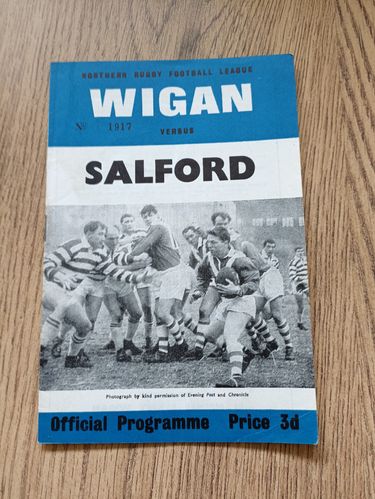 Wigan v Salford Feb 1965