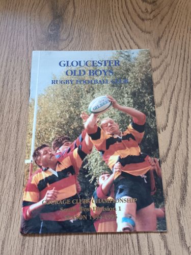 Gloucester Old Boys v Cinderford Sept 1994
